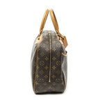 Louis Vuitton Deauville Brown Monogram Canvas Handbag — view 4