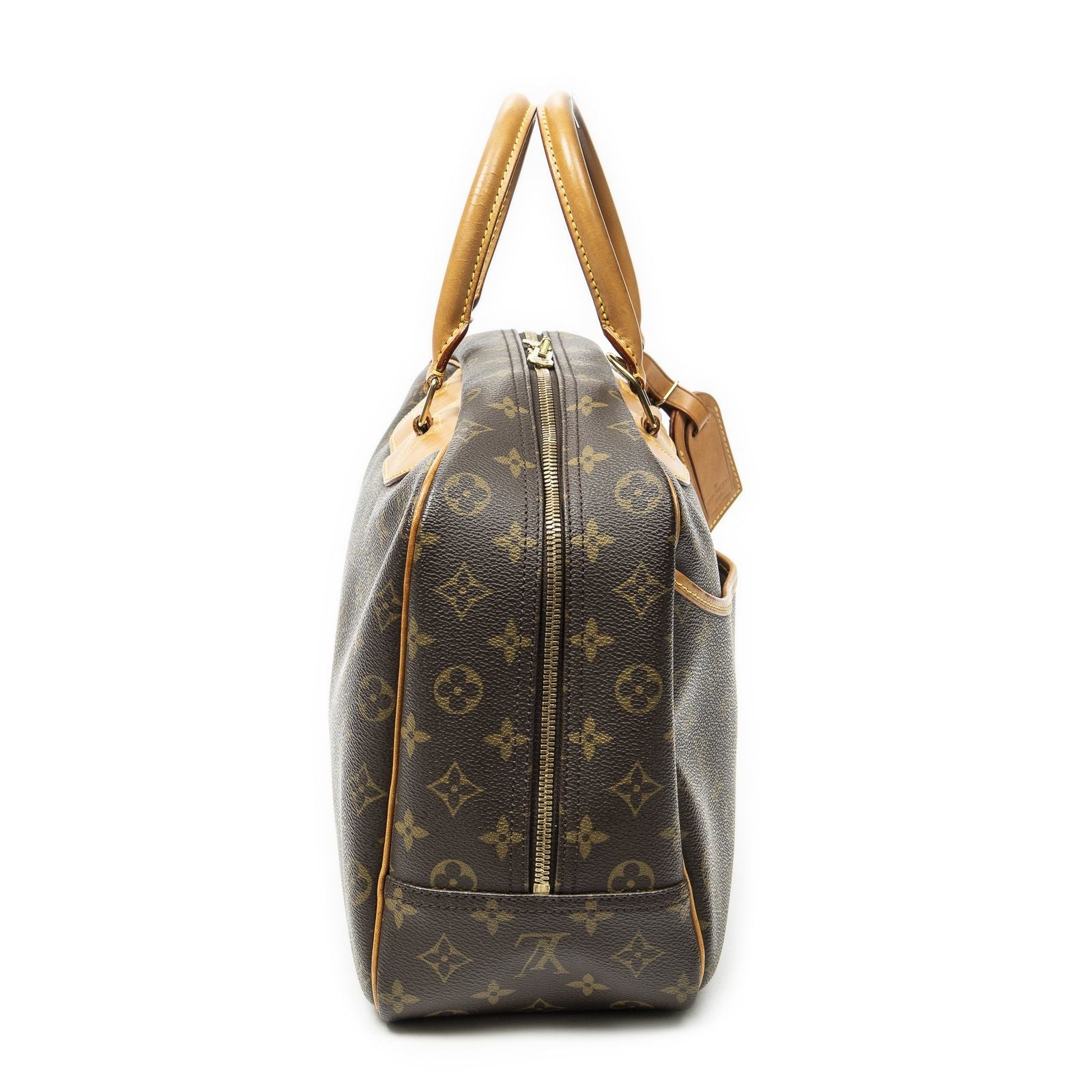 Louis Vuitton Deauville Brown Monogram Canvas Handbag — view 4