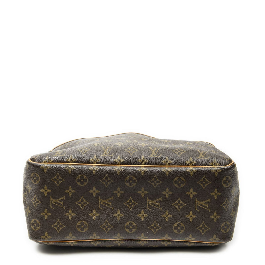 Louis Vuitton Deauville Brown Monogram Canvas Handbag — view 6