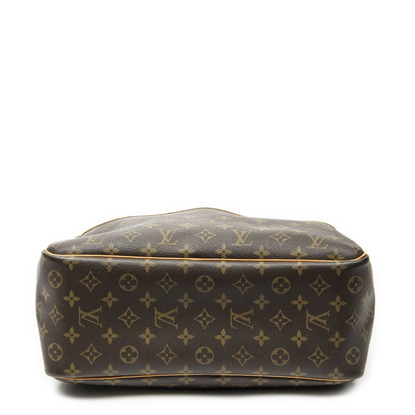 Louis Vuitton Deauville Brown Monogram Canvas Handbag — view 6