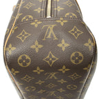 Louis Vuitton Deauville Brown Monogram Canvas Handbag — view 7