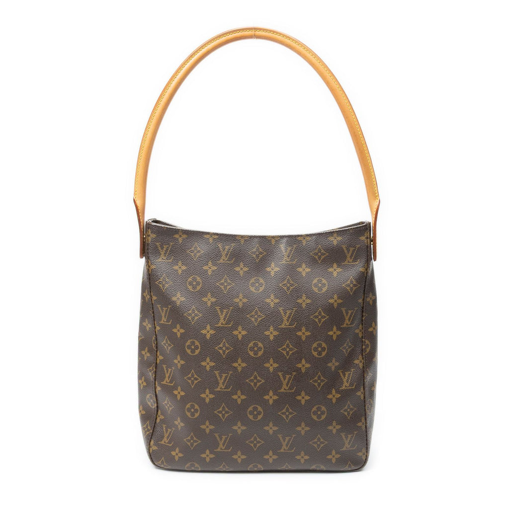 Louis Vuitton Looping Brown Monogram Canvas Shoulder — view 5