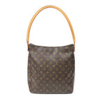 Louis Vuitton Looping Brown Monogram Canvas Shoulder — view 5
