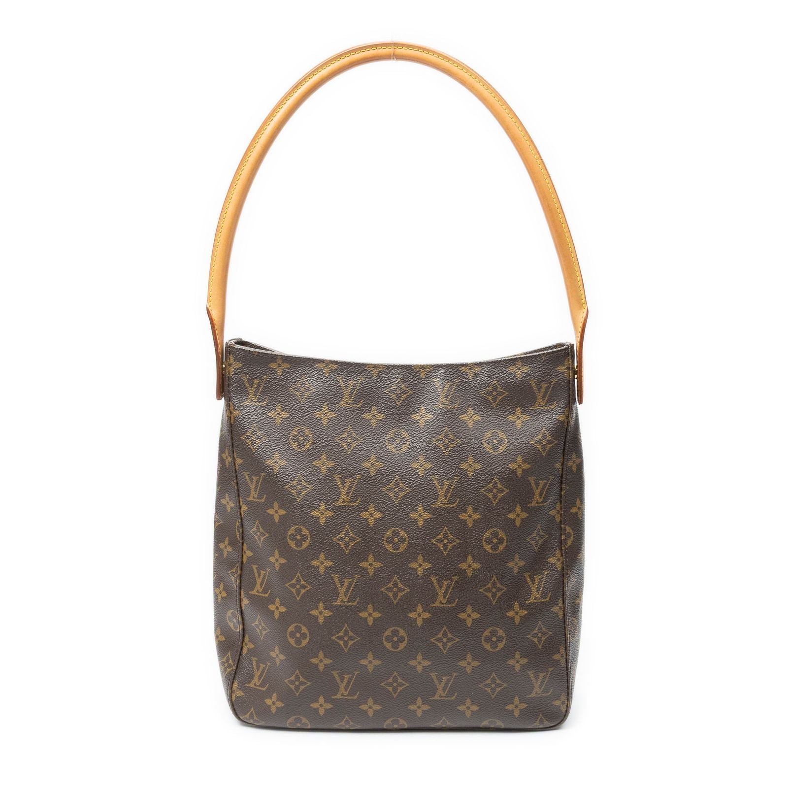Louis Vuitton Looping Brown Monogram Canvas Shoulder — view 5