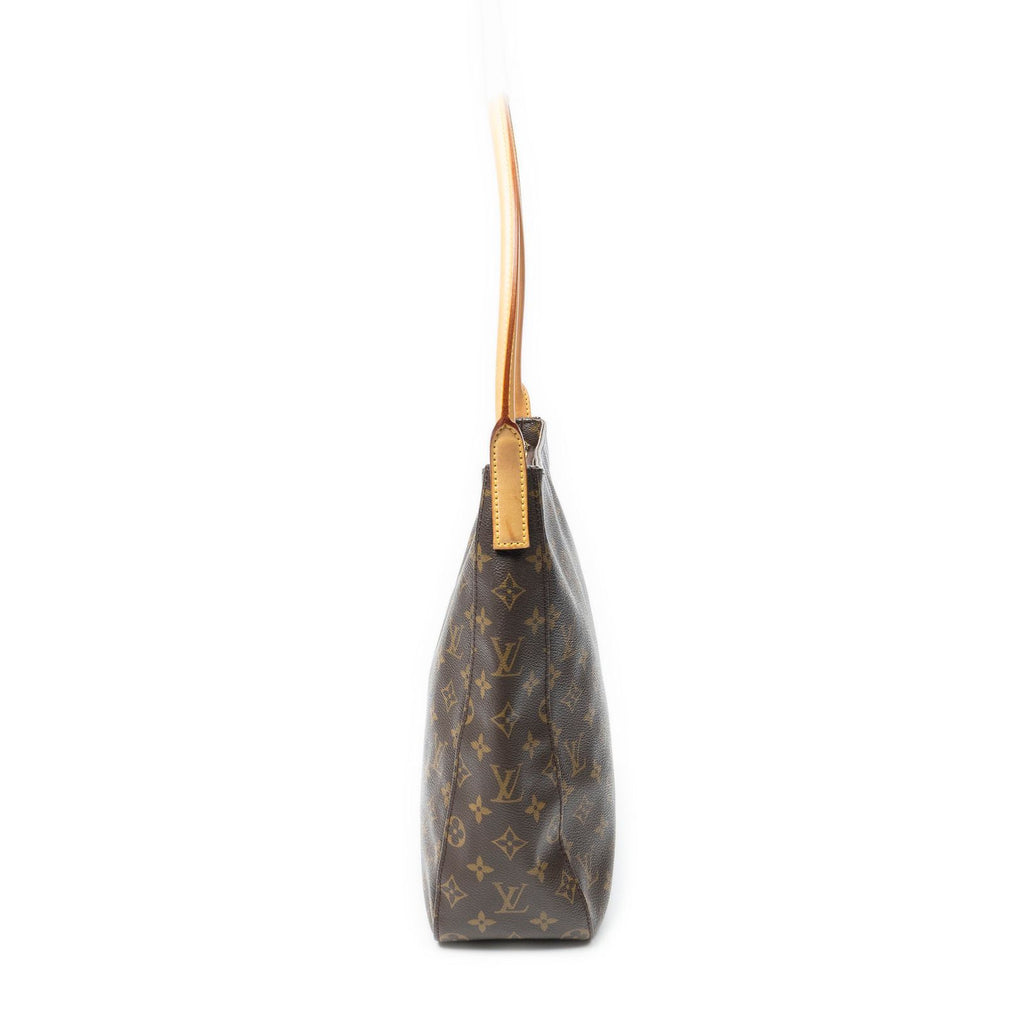 Louis Vuitton Looping Brown Monogram Canvas Shoulder — view 3