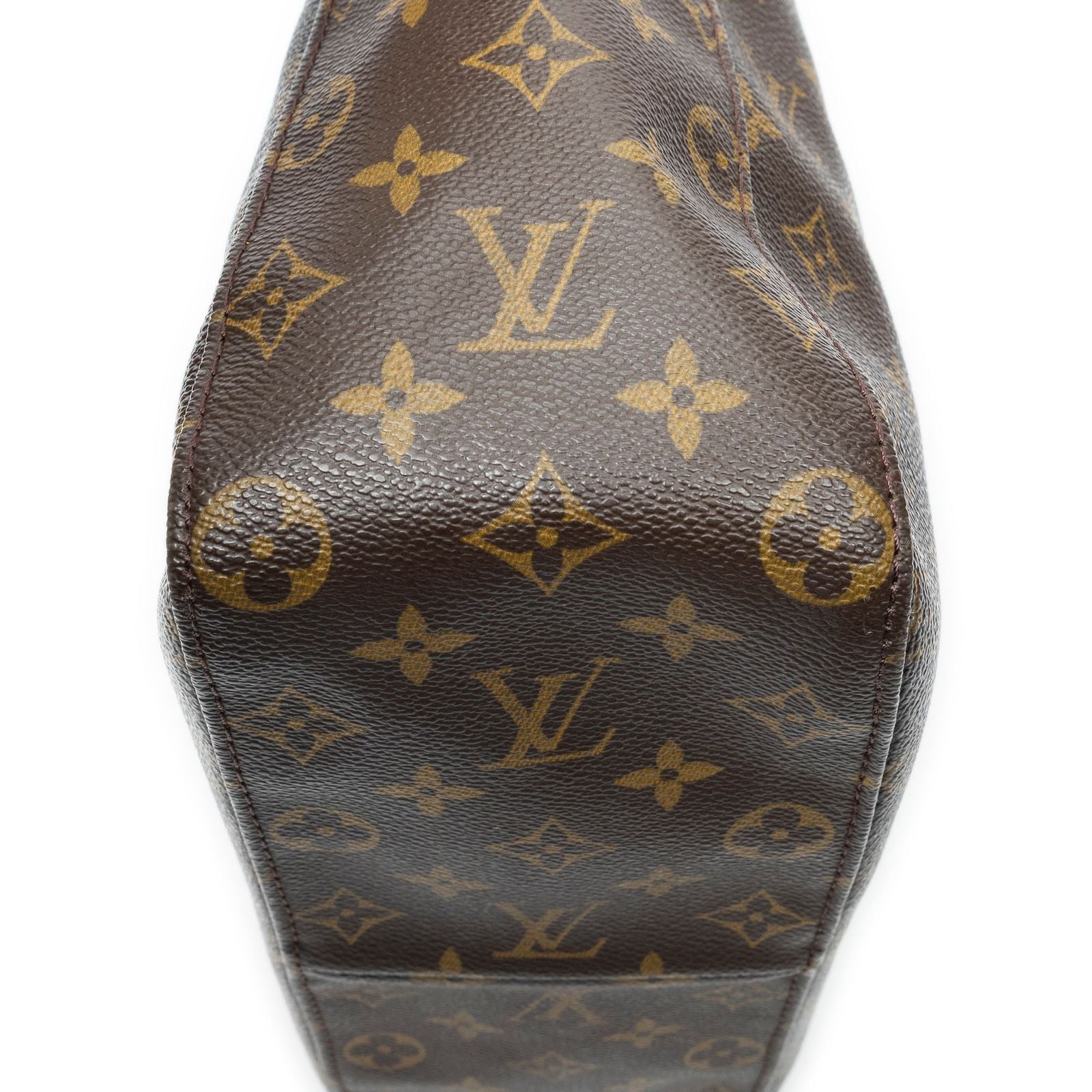 Louis Vuitton Looping Brown Monogram Canvas Shoulder — view 7