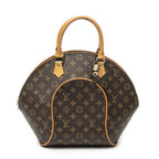 Louis Vuitton Ellipse Brown Monogram Canvas Handbag