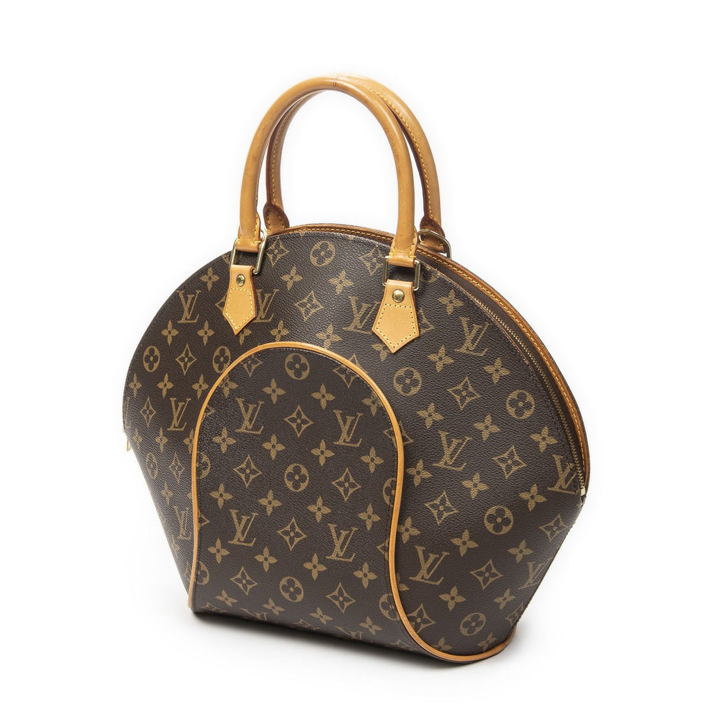 Louis Vuitton Ellipse Brown Monogram Canvas Handbag — view 2