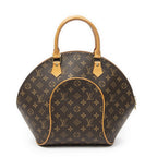 Louis Vuitton Ellipse Brown Monogram Canvas Handbag — view 5