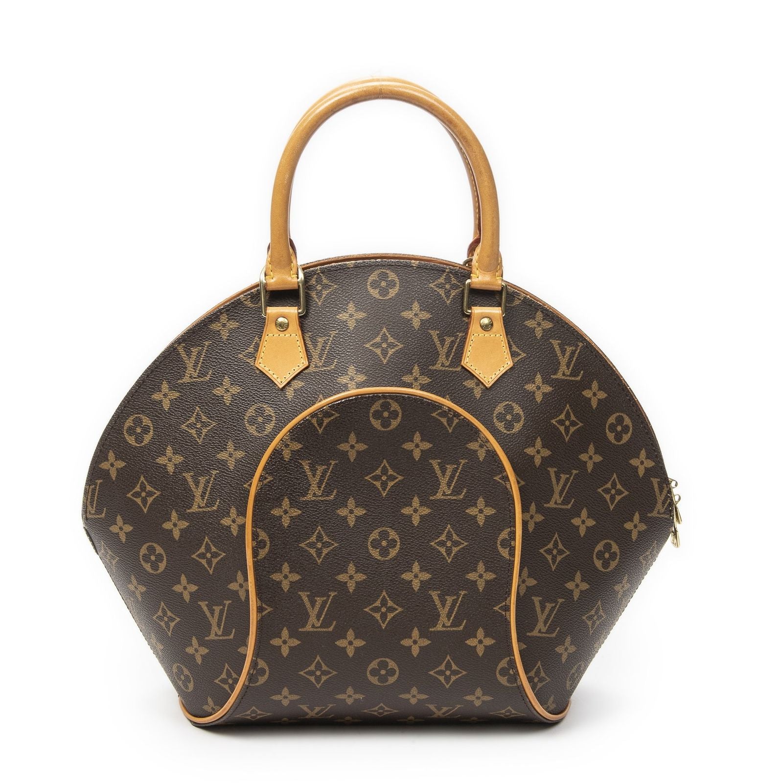 Louis Vuitton Ellipse Brown Monogram Canvas Handbag — view 5