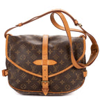 Louis Vuitton Saumur Brown Monogram Canvas