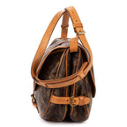 Louis Vuitton Saumur Brown Monogram Canvas — view 3
