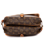 Louis Vuitton Saumur Brown Monogram Canvas — view 6