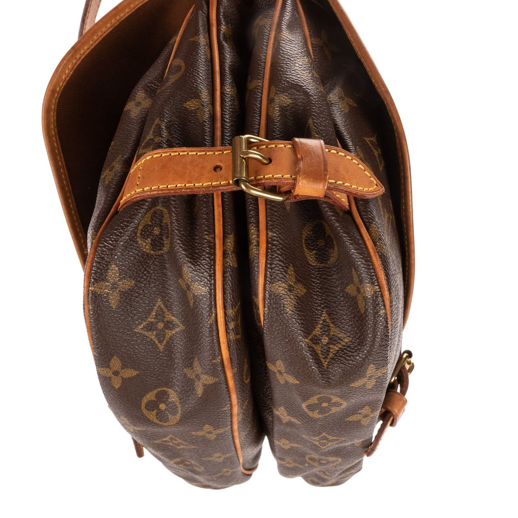 Louis Vuitton Saumur Brown Monogram Canvas — view 7
