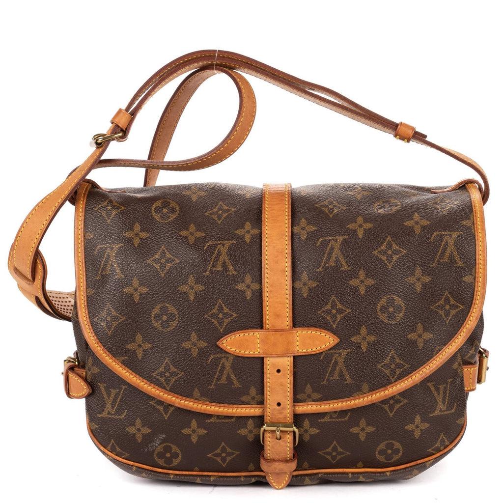 Louis Vuitton Saumur Brown Monogram Canvas — view 5