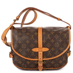 Louis Vuitton Saumur Brown Monogram Canvas — view 5