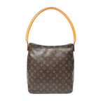 Louis Vuitton Looping Brown Monogram Canvas Shoulder — view 5
