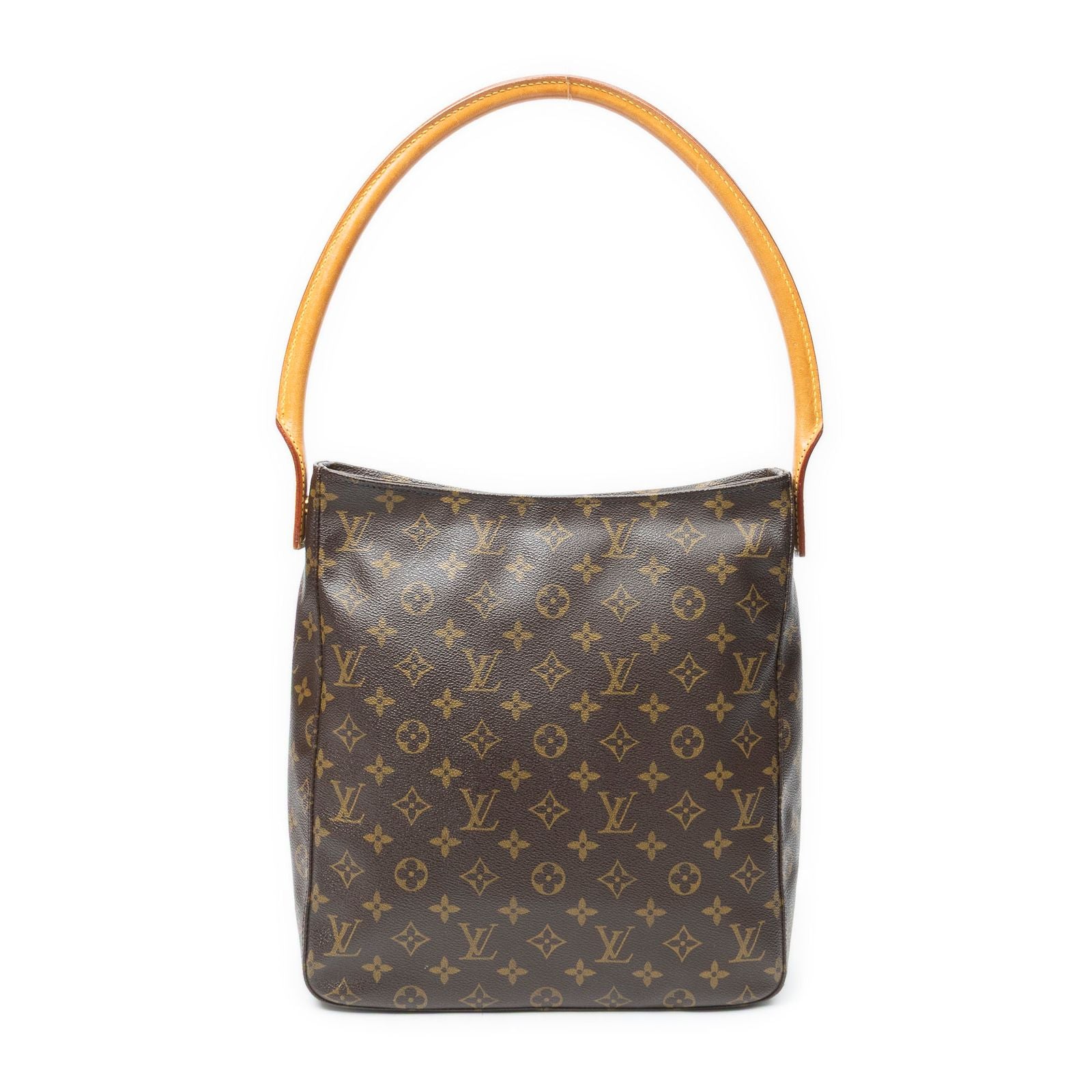 Louis Vuitton Looping Brown Monogram Canvas Shoulder — view 5