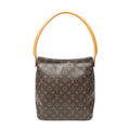 Louis Vuitton Looping Brown Monogram Canvas Shoulder