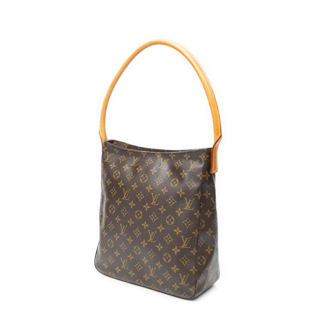 Louis Vuitton Looping Brown Monogram Canvas Shoulder — view 2