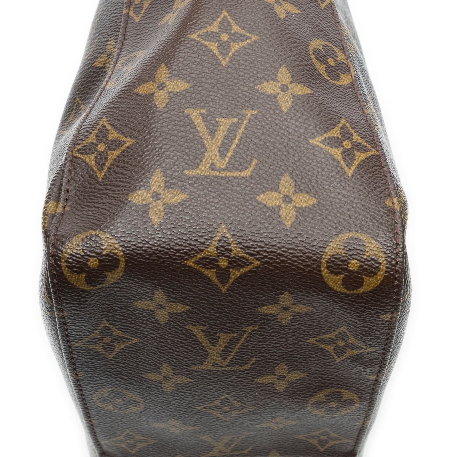 Louis Vuitton Looping Brown Monogram Canvas Shoulder — view 7