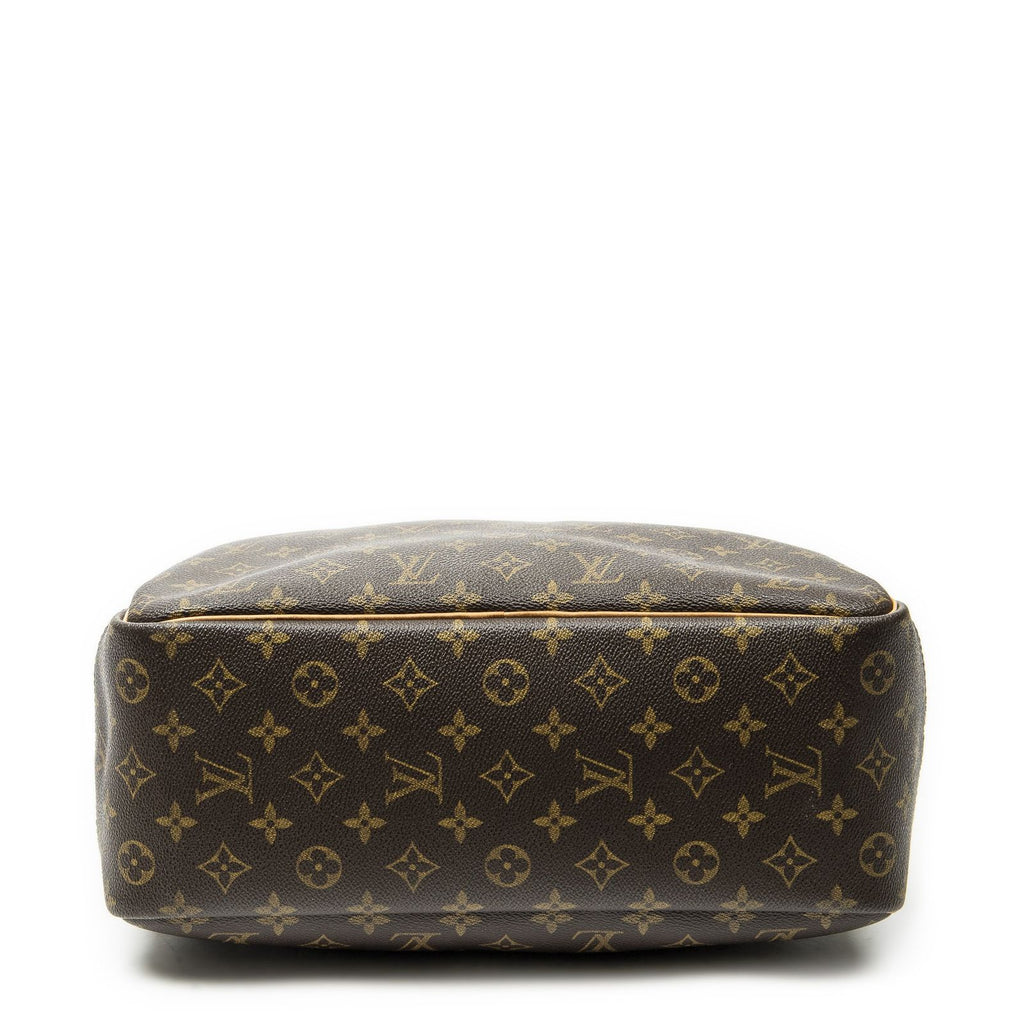 Louis Vuitton Deauville Brown Monogram Canvas Handbag — view 6