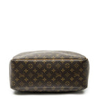 Louis Vuitton Deauville Brown Monogram Canvas Handbag — view 6