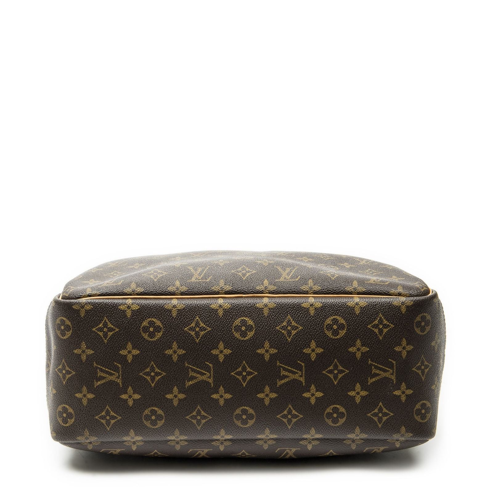 Louis Vuitton Deauville Brown Monogram Canvas Handbag — view 6