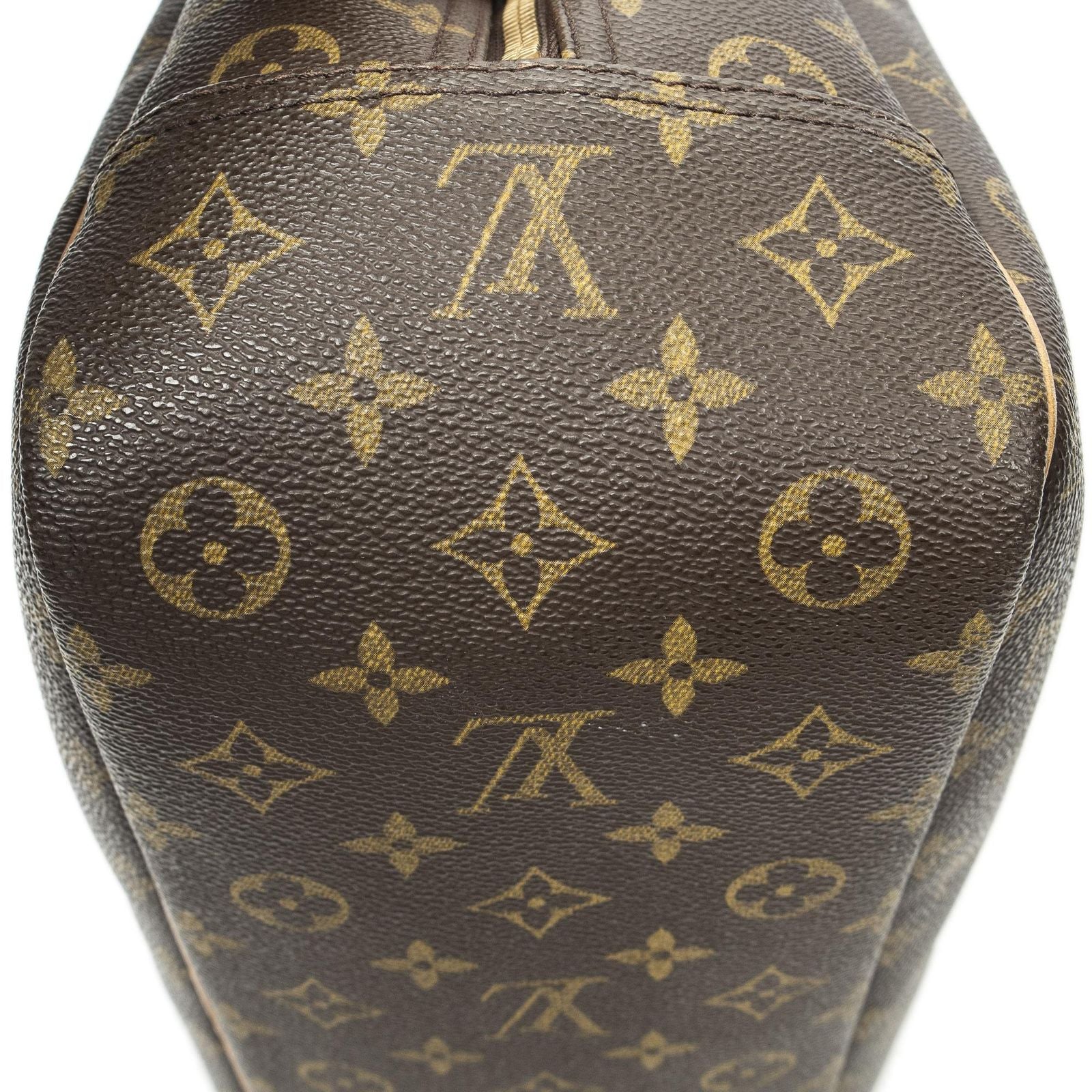 Louis Vuitton Deauville Brown Monogram Canvas Handbag — view 8