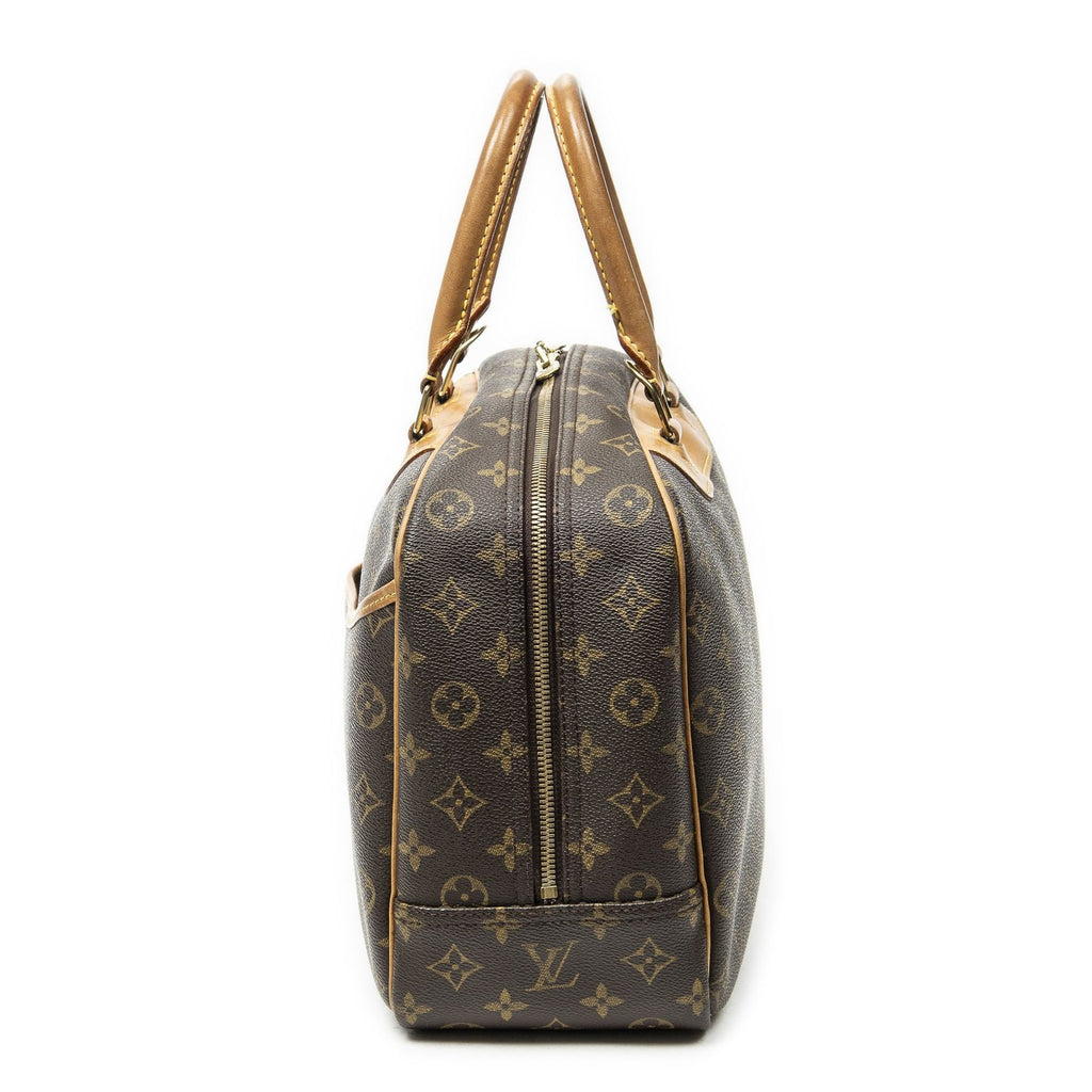 Louis Vuitton Deauville Brown Monogram Canvas Handbag — view 3