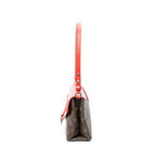 Louis Vuitton Saint Michel Brown Red Monogram Canvas Shoulder — view 3