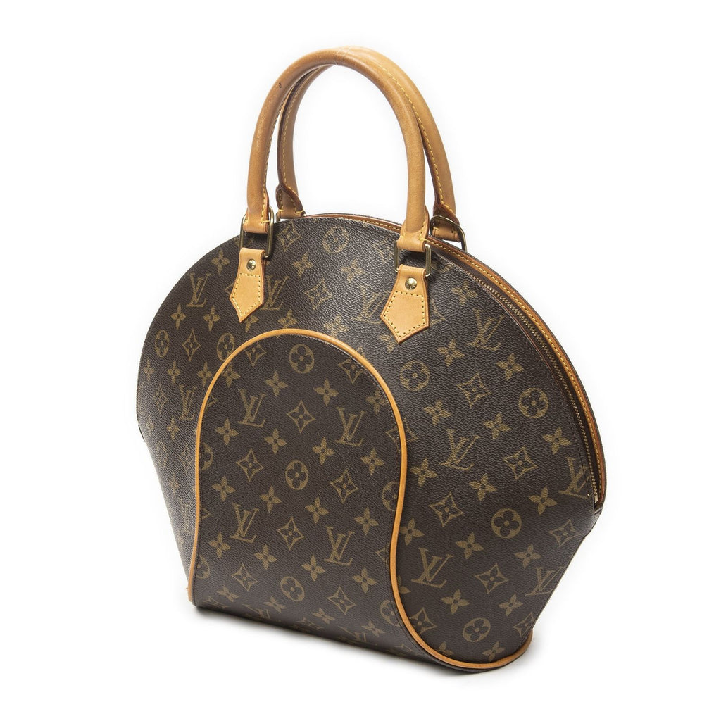 Louis Vuitton Ellipse Brown Monogram Canvas Handbag — view 2