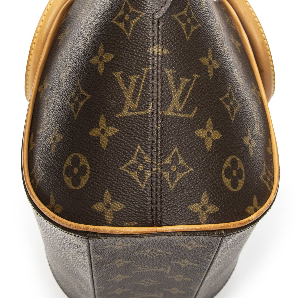 Louis Vuitton Ellipse Brown Monogram Canvas Handbag — view 8