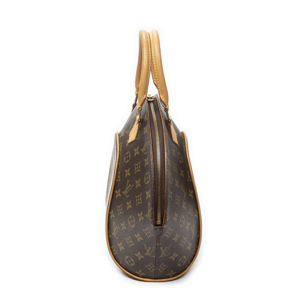 Louis Vuitton Ellipse Brown Monogram Canvas Handbag — view 3