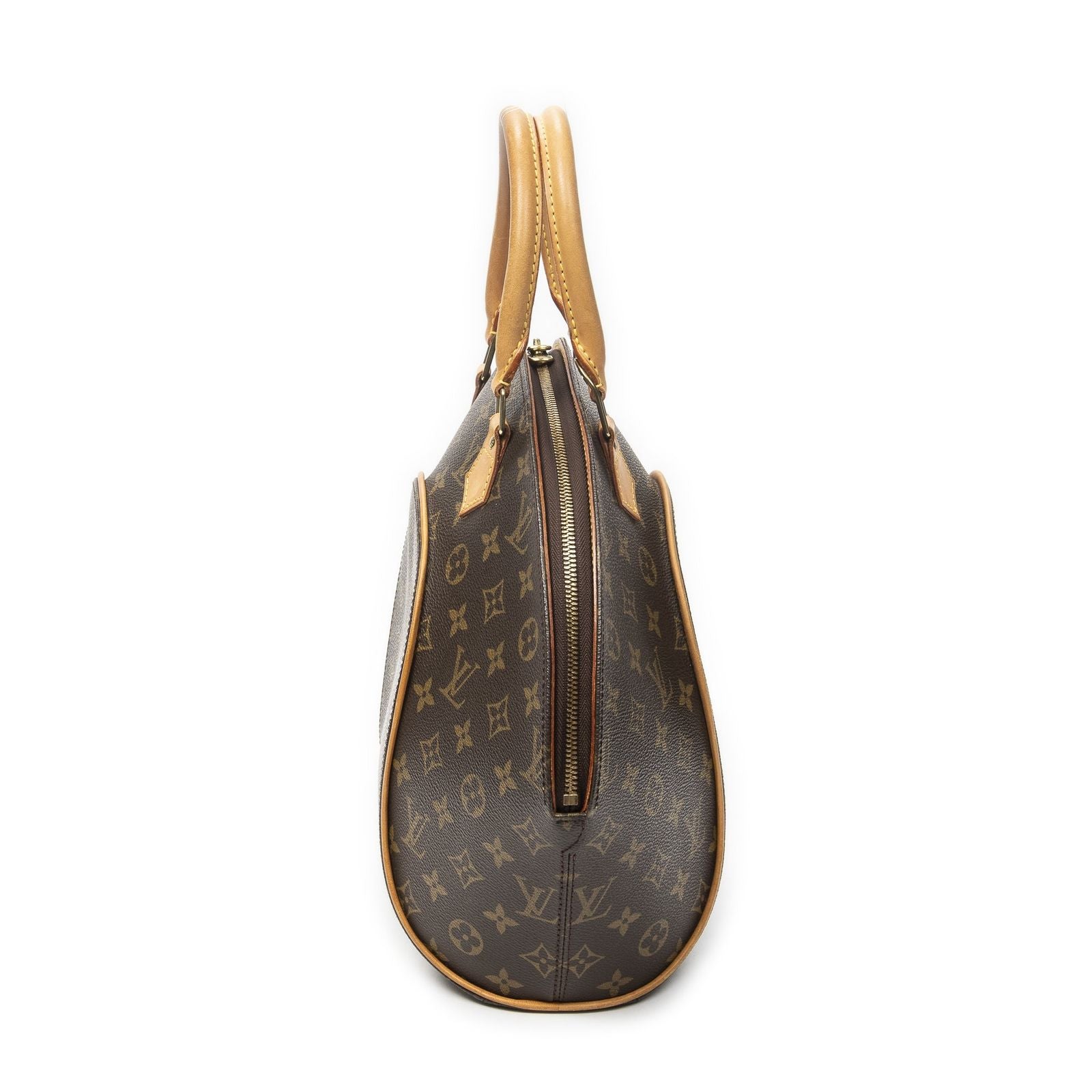 Louis Vuitton Ellipse Brown Monogram Canvas Handbag — view 3
