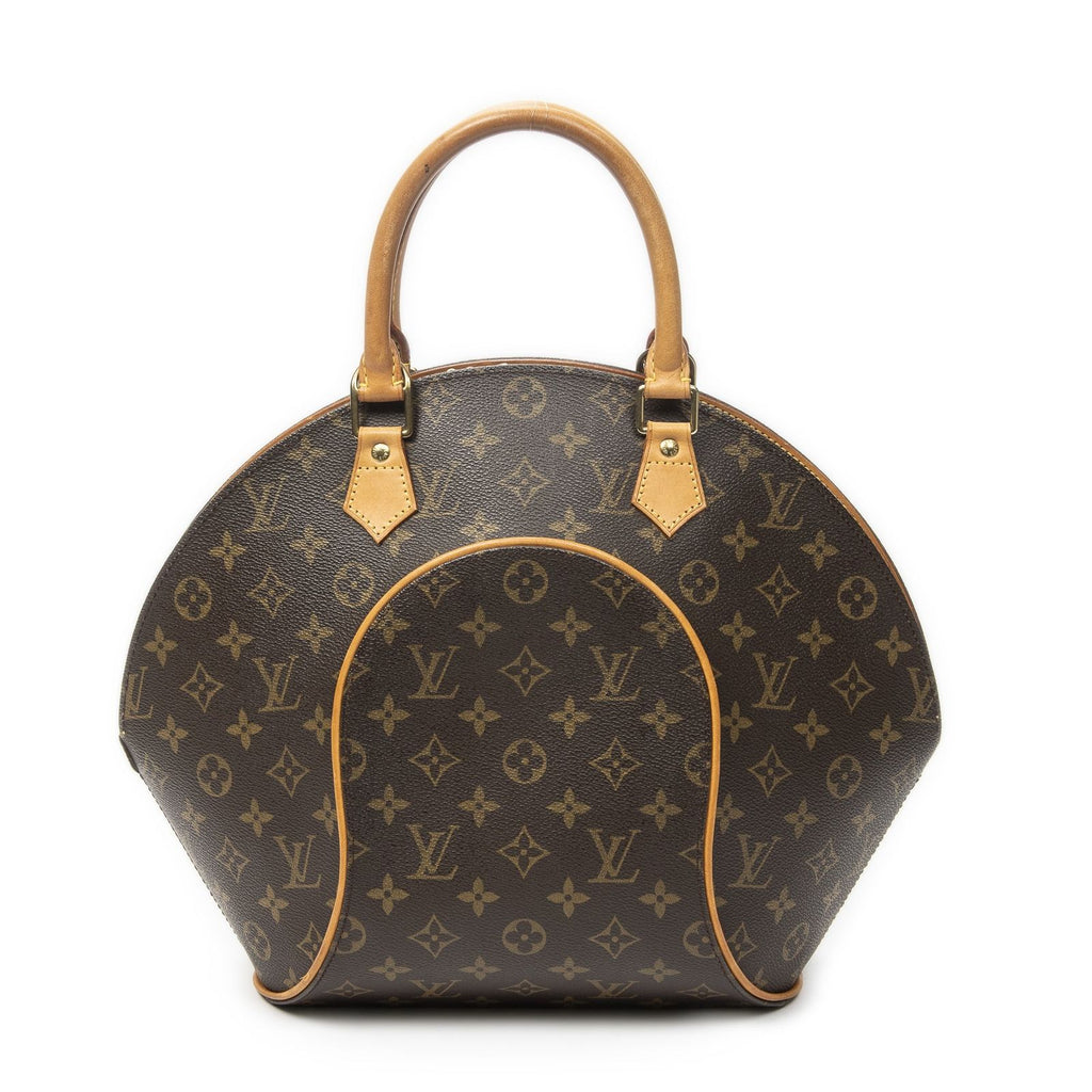 Louis Vuitton Ellipse Brown Monogram Canvas Handbag