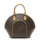 Louis Vuitton Ellipse Brown Monogram Canvas Handbag