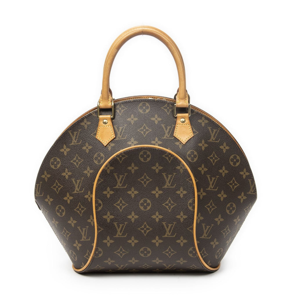 Louis Vuitton Ellipse Brown Monogram Canvas Handbag — view 5