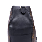 Louis Vuitton Saintonge Brown Black Monogram Canvas Shoulder — view 8