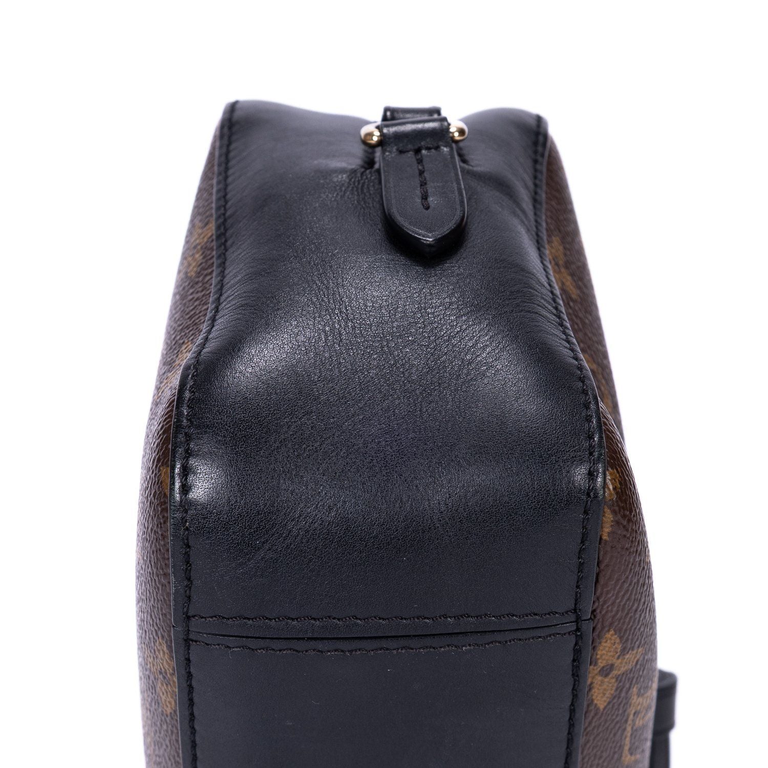 Louis Vuitton Saintonge Brown Black Monogram Canvas Shoulder — view 8