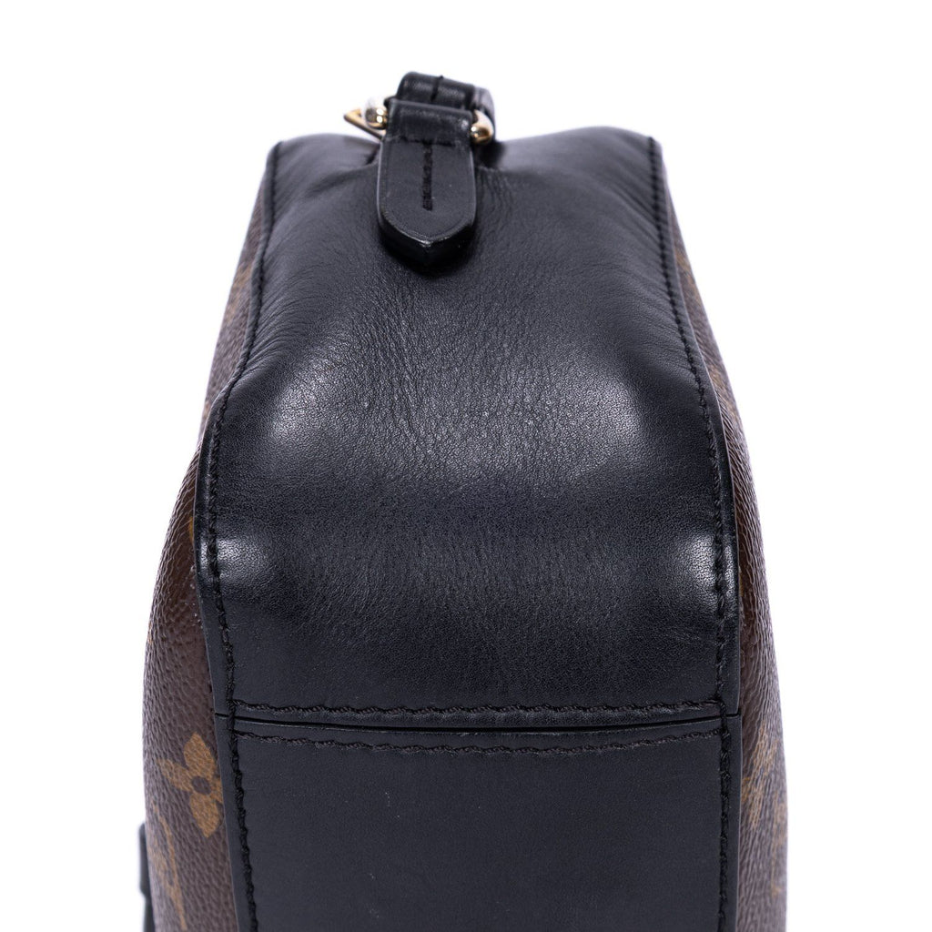 Louis Vuitton Saintonge Brown Black Monogram Canvas Shoulder — view 7
