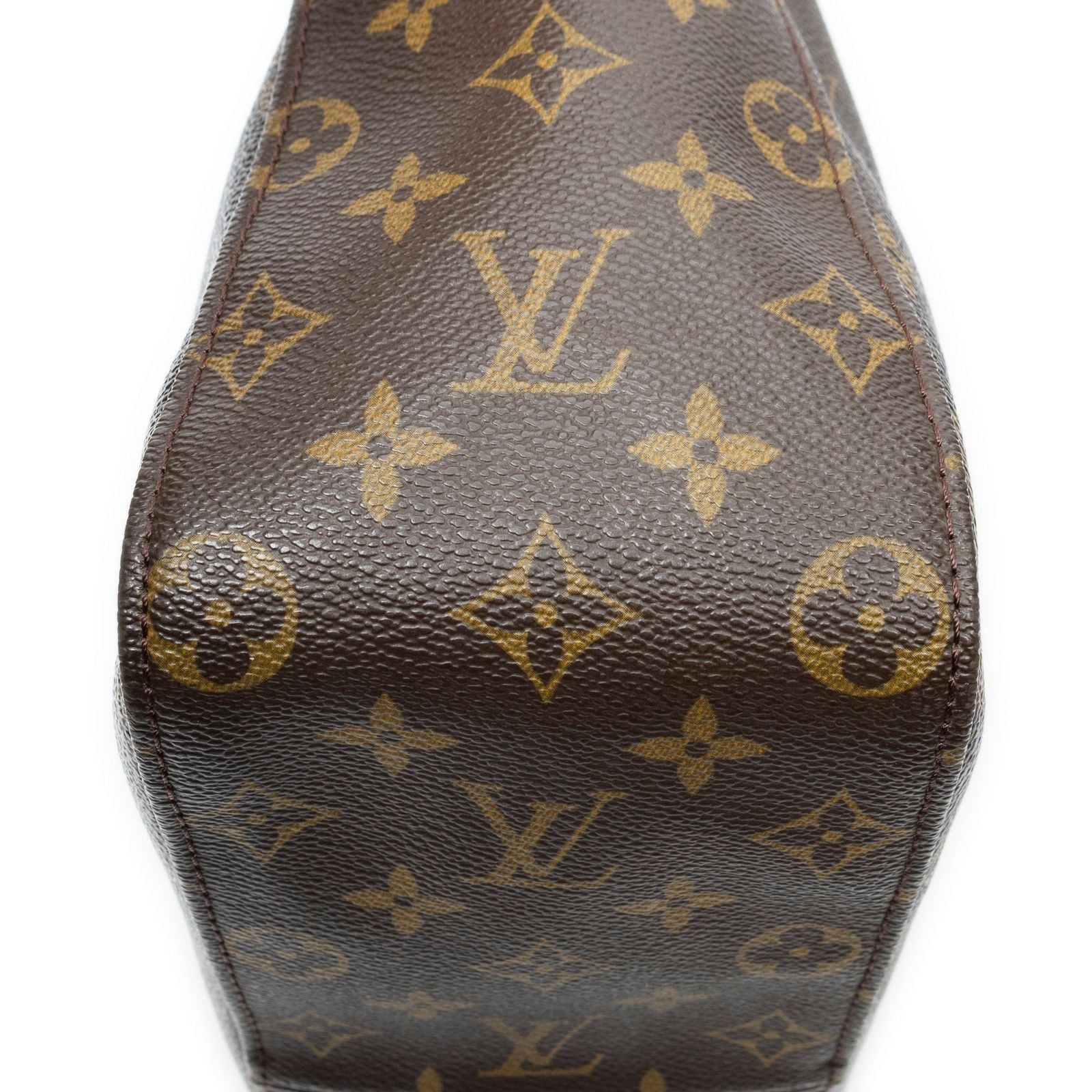 Louis Vuitton Looping Brown Monogram Canvas Shoulder — view 8