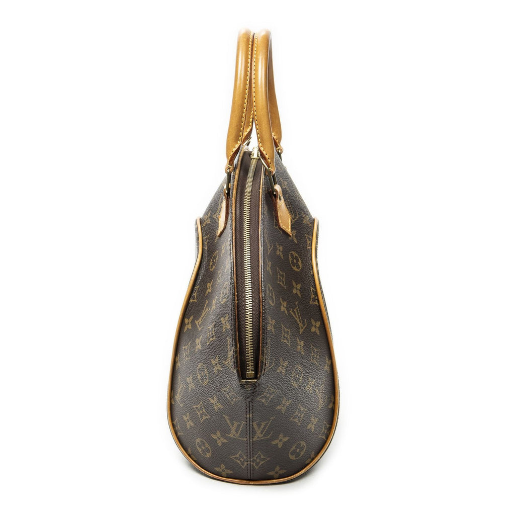 Louis Vuitton Ellipse Brown Monogram Canvas Handbag — view 4