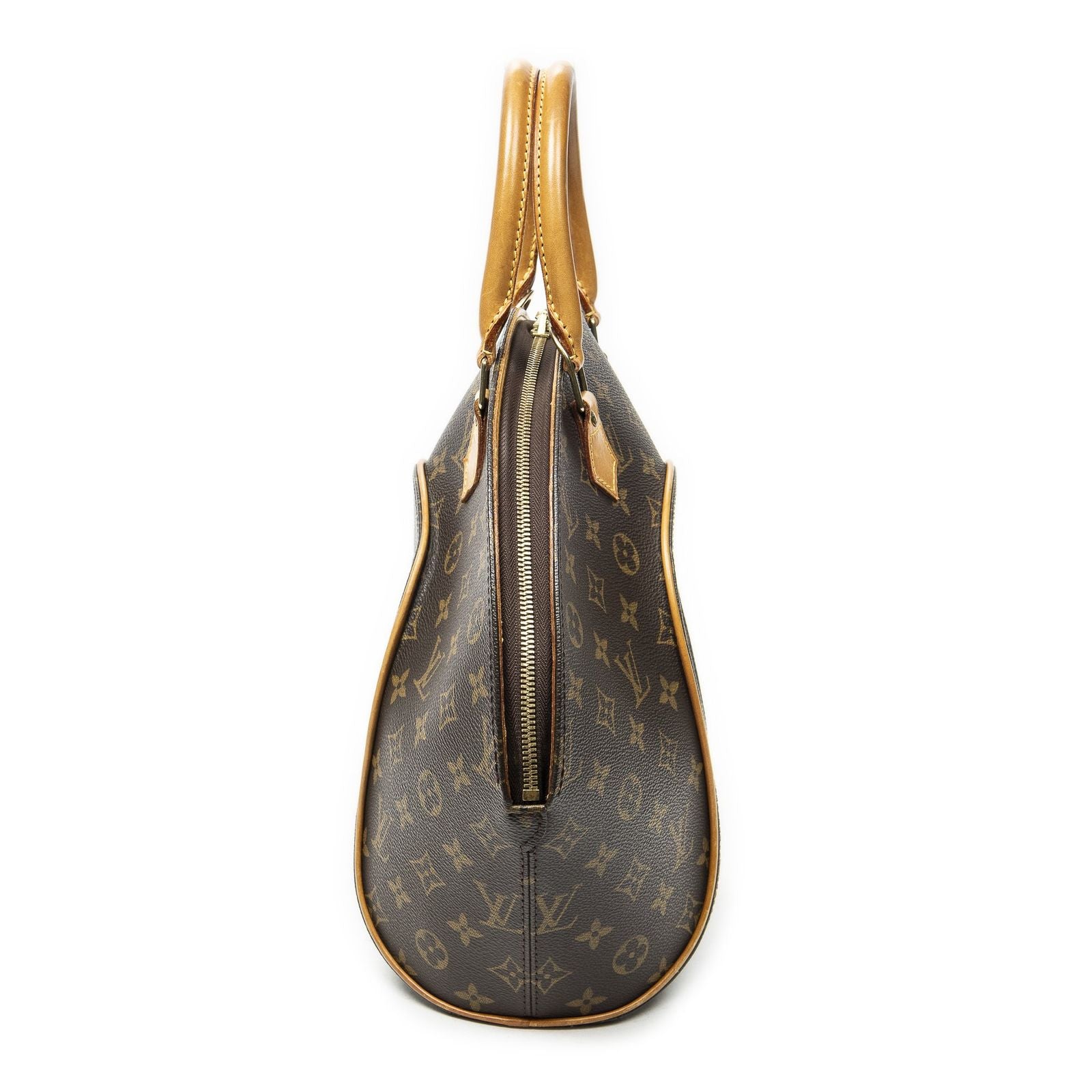 Louis Vuitton Ellipse Brown Monogram Canvas Handbag — view 4