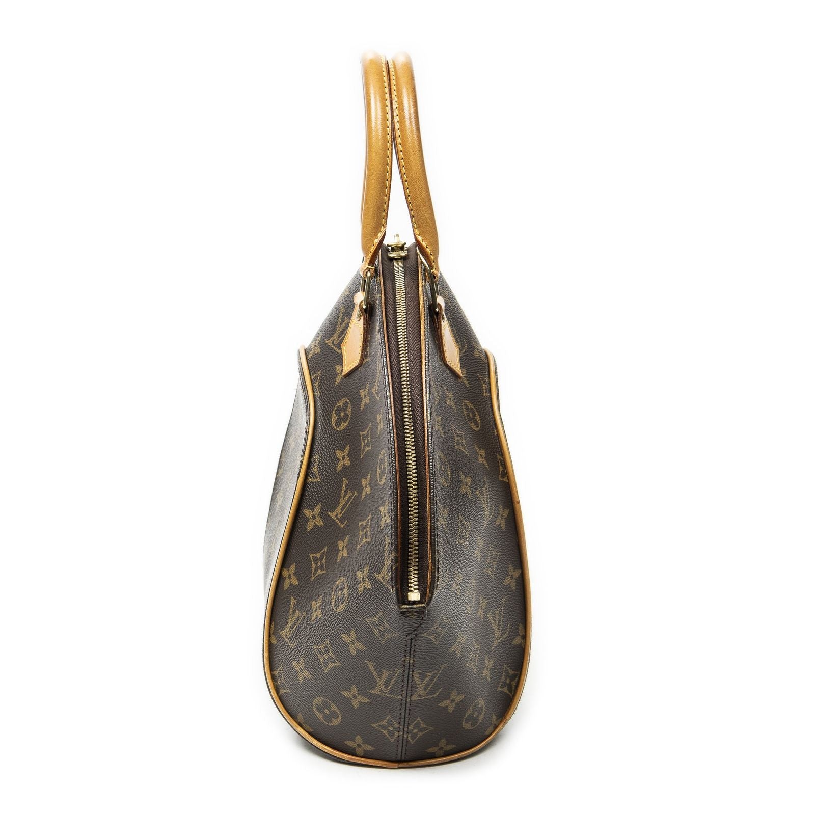 Louis Vuitton Ellipse Brown Monogram Canvas Handbag — view 3