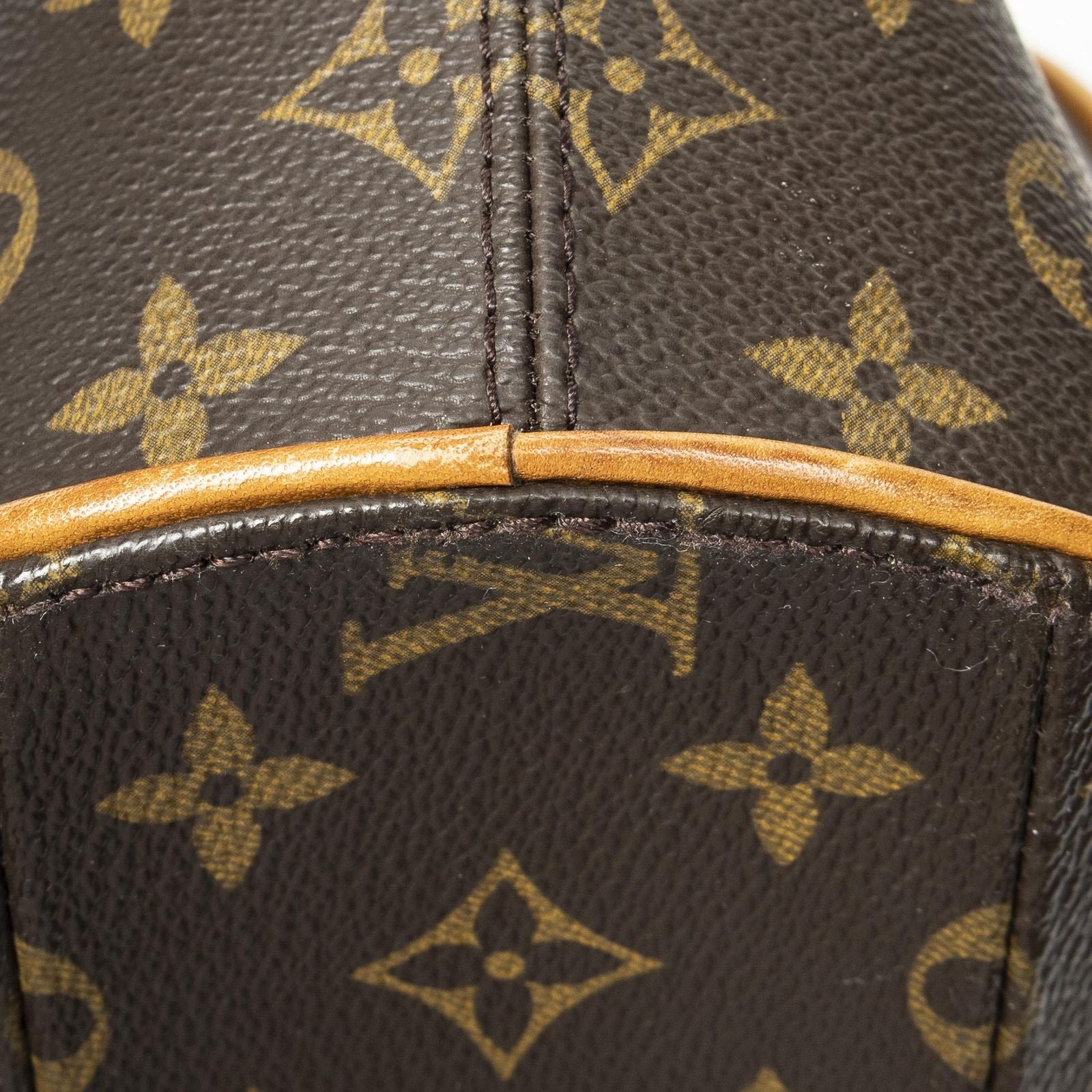 Louis Vuitton Ellipse Brown Monogram Canvas Handbag — view 7