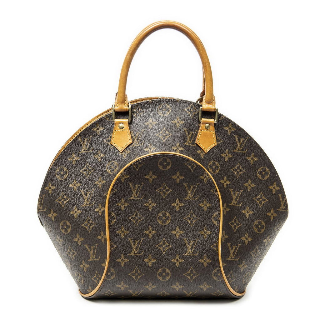 Louis Vuitton Ellipse Brown Monogram Canvas Handbag