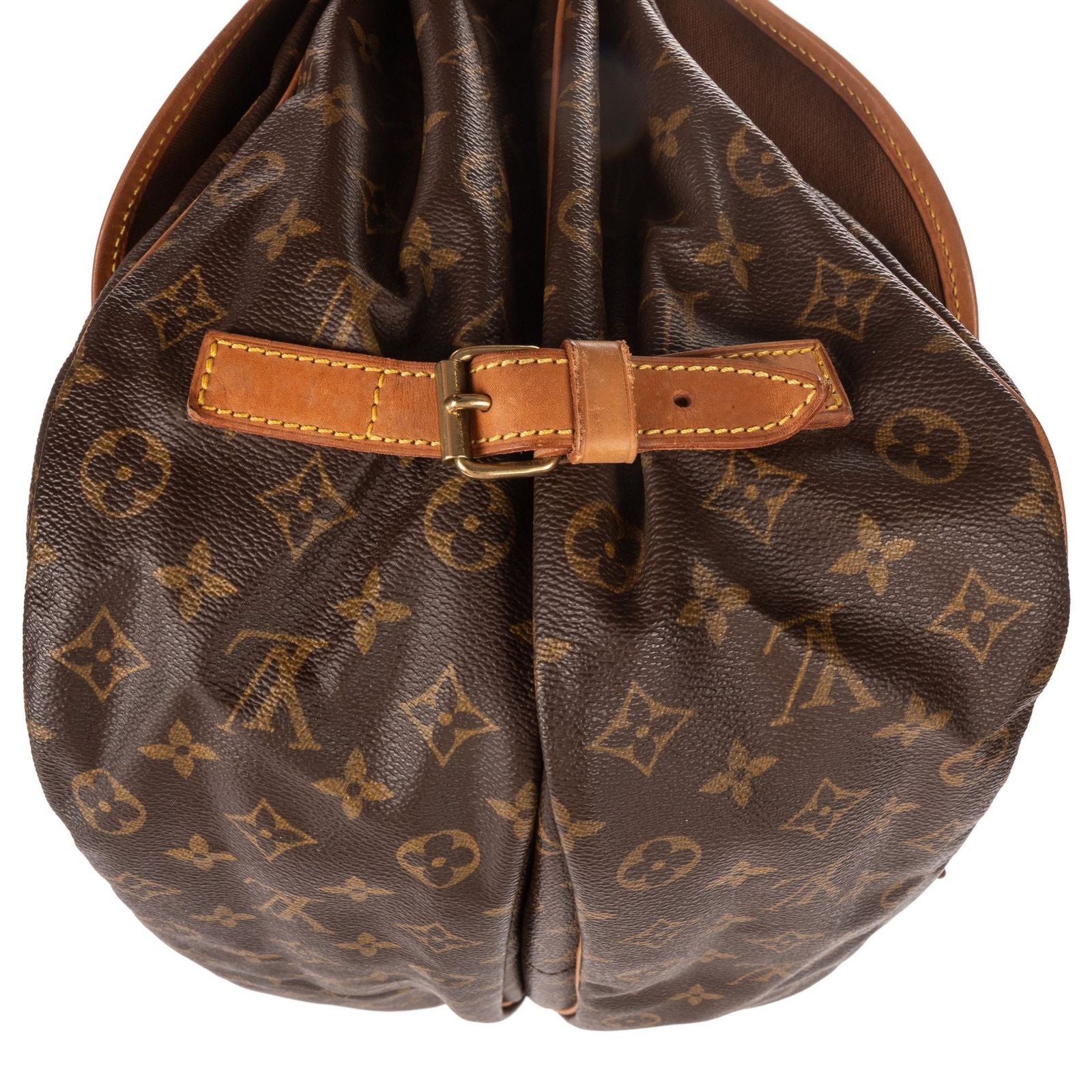 Louis Vuitton Saumur Brown Monogram Canvas — view 8