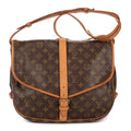 Louis Vuitton Saumur Brown Monogram Canvas