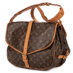 Louis Vuitton Saumur Brown Monogram Canvas — view 2